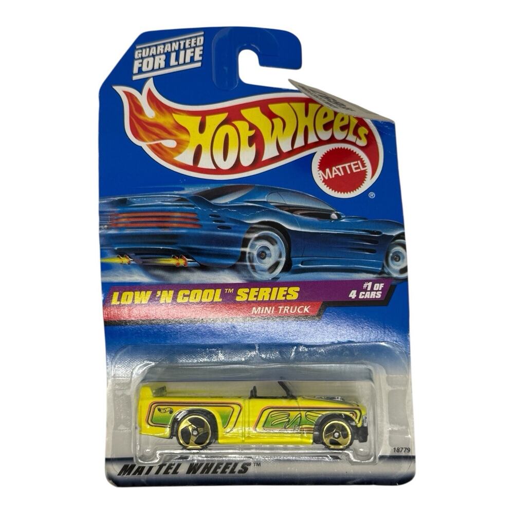 1998 Hot Wheels - #697 - Low 'N Cool Series - #1/4 - Mini Truck - 18779